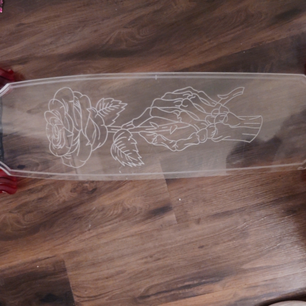Ghost Longboard (Skeleton Rose)